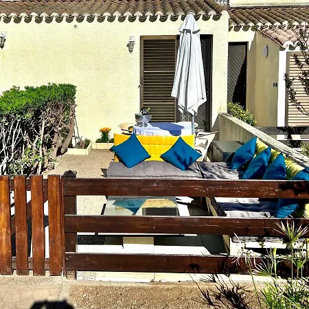 Cozy Avec Terrasse Au Village Naturiste Cap Lägenhet *