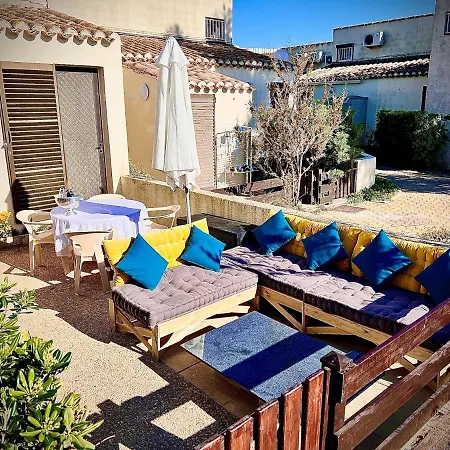 Cozy Avec Terrasse Au Village Naturiste Cap * آجد